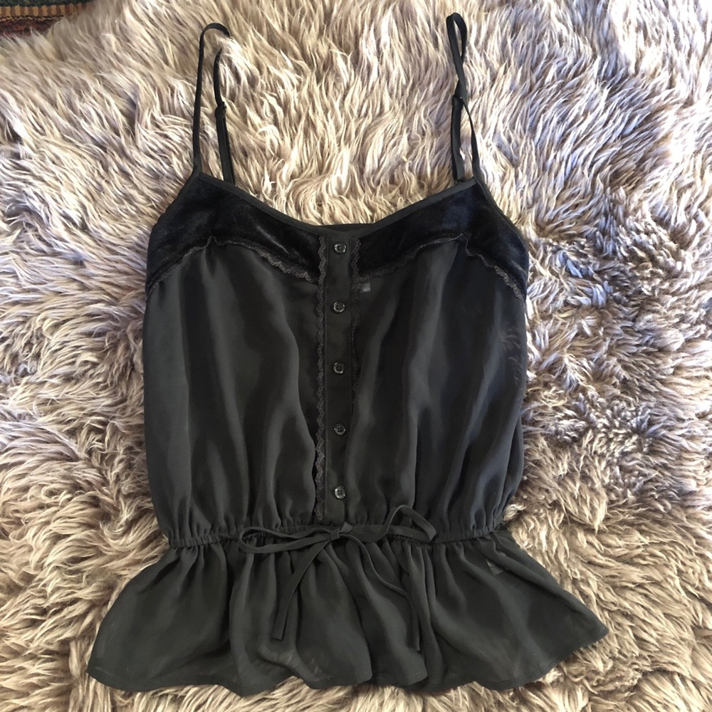 Lack see through Slinky cami -small-